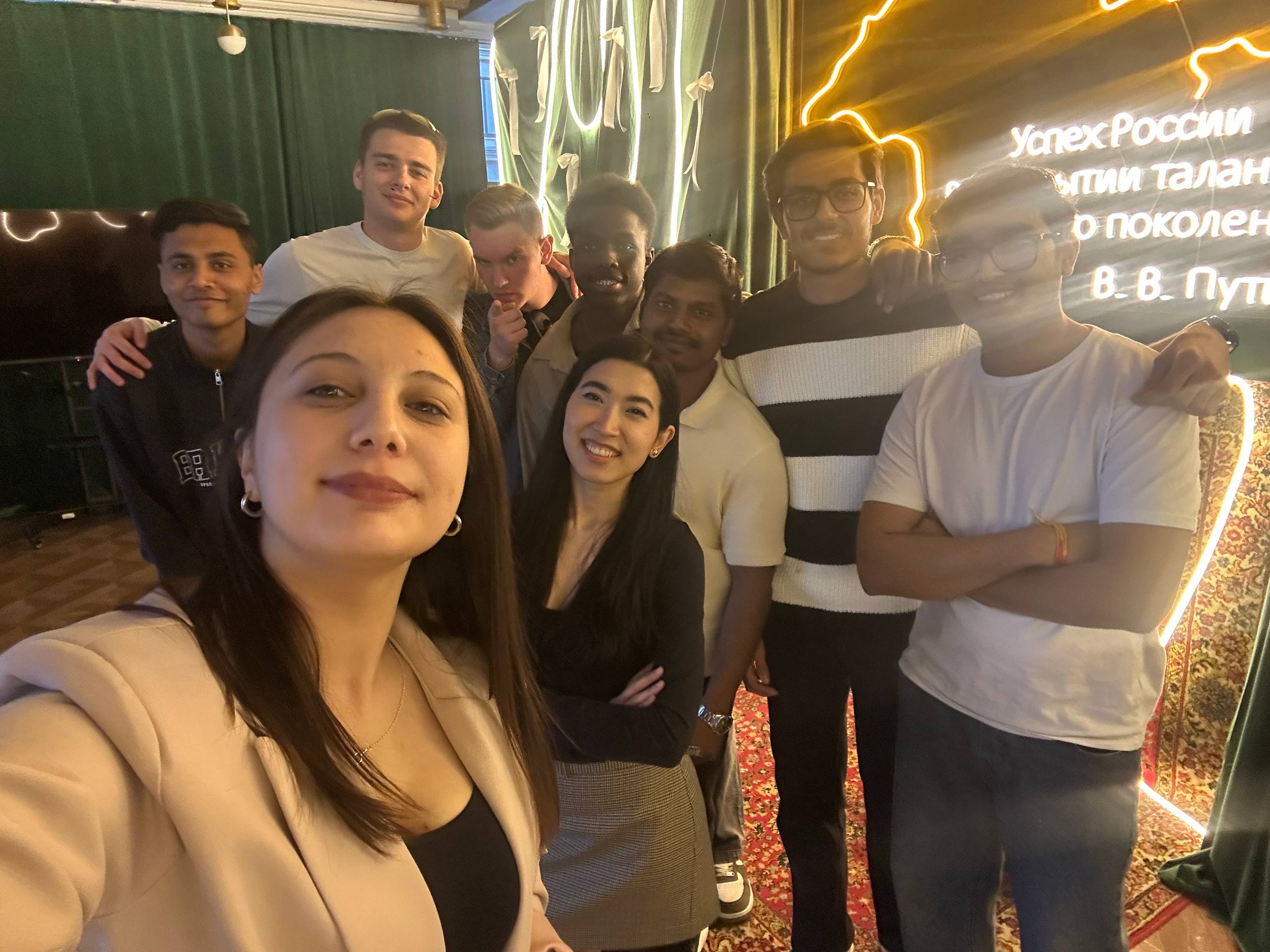 IFC group selfie